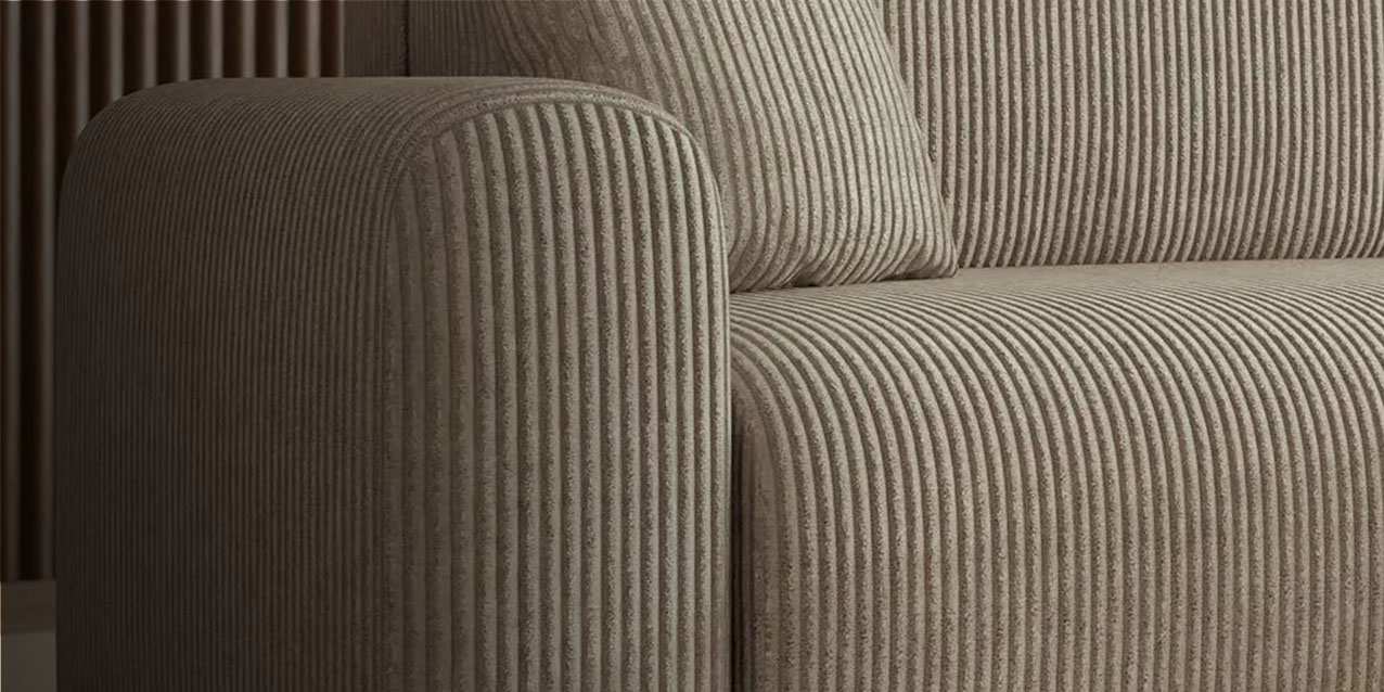 Velvet fabric furniture
